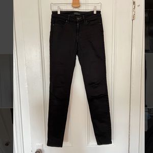 Uniqlo black skinny jeans